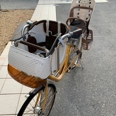 子供乗せ自転車　中古品　⚠️サドルカバー紛失⚠️