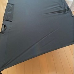 キャンプ用品　コット　組み立て式の画像