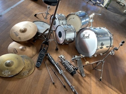 pearl ドラムセット