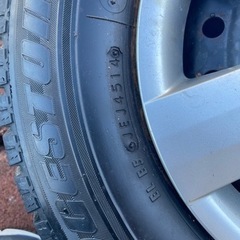 お取引終了⭐︎　スタッドレス&鉄チンホイール　155/80/13　⭐︎の画像
