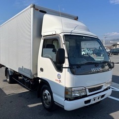 いすゞトラック　アルミトラック