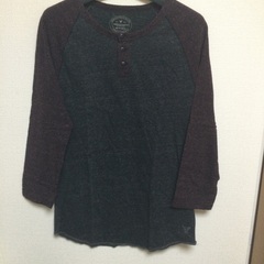AMERICAN EAGLE メンズポロシャツ　あずき色&グレー