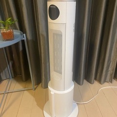 加湿機能付き セラミックファンヒーター 電気ヒーター 超音波加湿...
