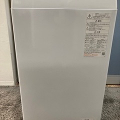 ◼️【中古品】TOSHIBA 東芝 4.5キロ 洗濯機 2022年製 aw-45m9