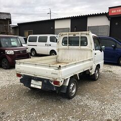 総額13.0万円★車検R5年12月★4WD★エアコンパワステ付軽トラ★スバル サンバートラック 4WD TB(TT2) 21.2万キロ 平成17年式 ホワイトの画像