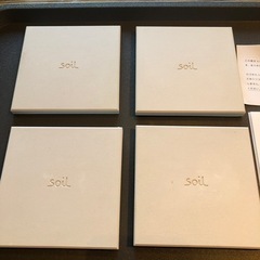 ソイル◆ｓｏｉｌ【珪藻土コースター4枚セット】made in japan◆ドライブロックの画像