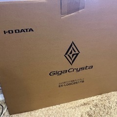 ディスプレイ24.5　giga crysta