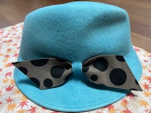 【EMPORIOARMANI】ヴィンテージのアシンメトリータイプのハット。【値下げしました】