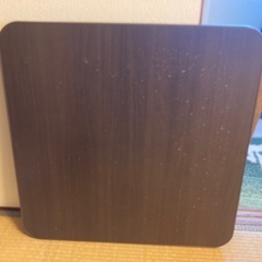 こたつ　天板リバーシブル　茶色面傷あります。の画像