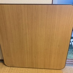 こたつ　天板リバーシブル　茶色面傷あります。の画像