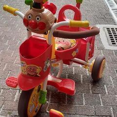 【値下げ☆室内保管】アンパンマン三輪車