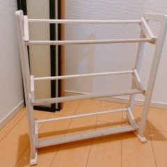 本棚　木製　白色　