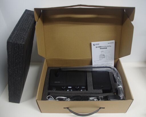 【美品】サンワサプライズ MM-MCIP02 窓口業務マイクシステム