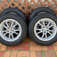 値下げ＞【手渡希望】195/65R15 スタッドレスタイヤVRX2016年30週製+