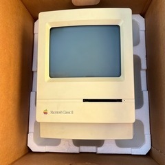 【ジャンク】Apple Macintosh Classic Ⅱ■アップル マッキントッシュ クラシック 2■Mac マック アップル・コンピューター パソコン M1544J/A 昭和レトロ ヴィンテージの画像