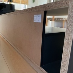 黒木目　テレビボード　幅180cmの画像