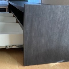 黒木目　テレビボード　幅180cmの画像