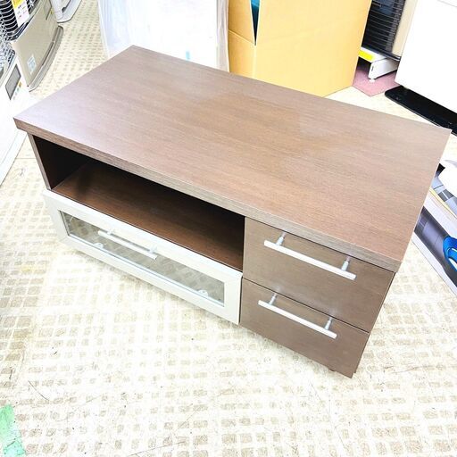 1/4ニトリ テレビ台 ローボード キャビネット 家具 木製