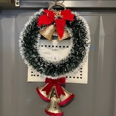 過ぎて行きつつあるXmas 飾り❓リース❓の画像