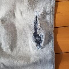 GAP ダメージジーンズ ガーフフレンド 24インチの画像