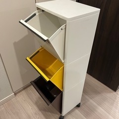 キッチン　ゴミ箱3段の画像
