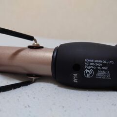 【2点セットで】Agetuya カールアイロン RONNE HR600S-25＆別売アイロンケースの画像