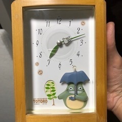 【決定】トトロの置時計（もう動きません）