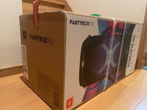 新品未使用 JBL Partybox 110 ポータブル パーティースピーカー