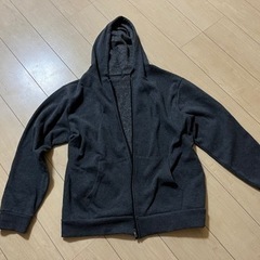 男性用パーカー　裏起毛　3L  グレー
