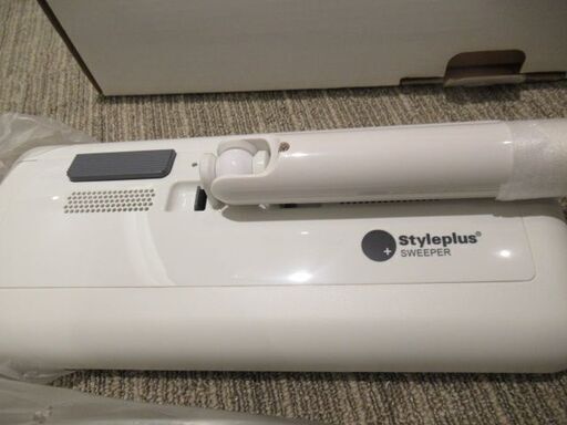 【新品・箱入り】SHOP JAPAN  掃除機　スタイルプラススイーパー ホワイト　正規品