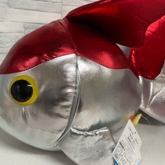 新品未使用♡非売品/AMUFUN 彩り金魚 ぬいぐるみ シルバー...
