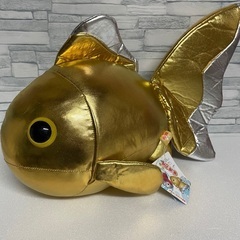 新品未使用♡非売品/AMUFUN 彩り金魚 ゴールド×シルバー ①の画像
