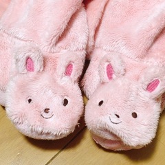 【交渉中】ポンチョとソックスのセット ミキハウス 赤ちゃん キッズの画像