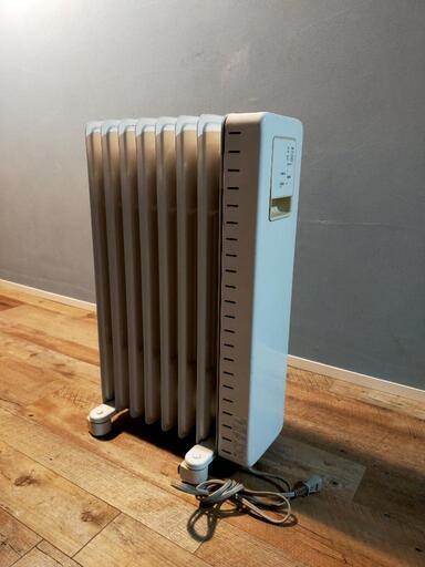 オイルヒーター　無印良品MU-8B2TK