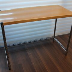 ラックテーブル　作業台　子供用学習テーブル 簡易デスク Luminousの画像