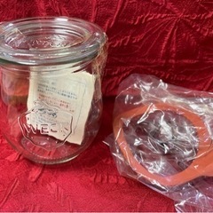 新品未使用　WECK ガラス容器 220ml チューリップ型