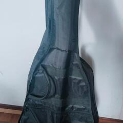 ブルーのギター＋カバー＋スタンドの画像