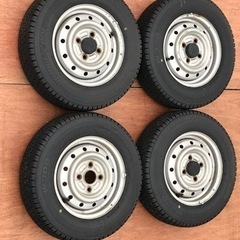 エブリィバン64v  スズキブリヂストンW300 スタットレスタ...