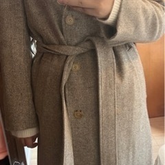 ウールロングコートの画像