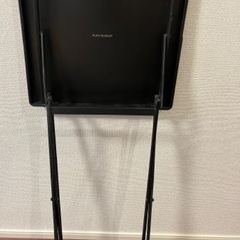 折りたたみサイドテーブル　40×40 高さ60の画像