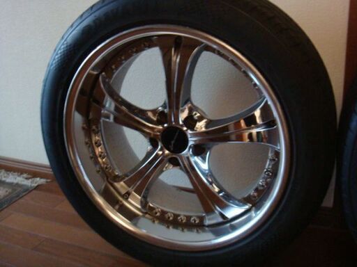 ★ドリフト★希少サイズ★ビエナクラージェ★リム幅8㎝　PCD114.3  5H 19- 9.5J＋22 バリ山DAVANTI 275/40ZR19  101Y ★2本です。