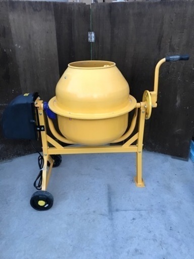 電動コンクリートミキサー まぜ太郎 AMZ-30Y※取説あり【引取限定】