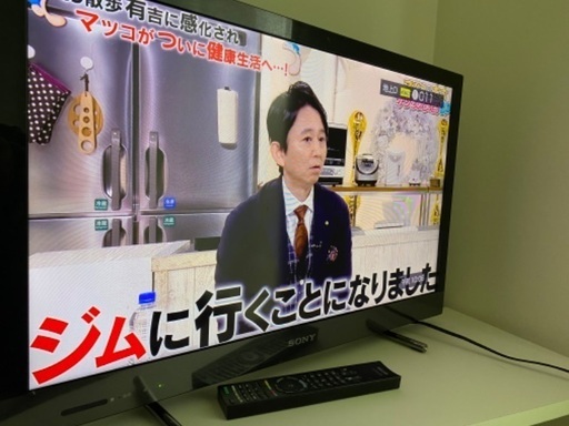 SONY32インチTVとテレビボードセット