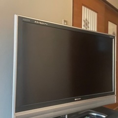 SHARP37インチテレビ　スピーカー内蔵テレビ台セットの画像