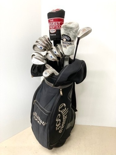 【SOLD OUT！】◆Callaway キャロウェイ◆ゴルフクラブ 全13本セット＋ 純正キャディバッグ＋付属品多数付き