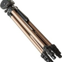 未使用 Amazonベーシック カメラ三脚 120cm 3段 3WAY雲台 アルミ 収納ケース付きの画像