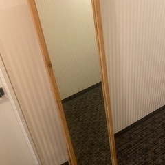 無印　姿見- 0円でお渡ししますの画像