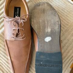 ブラウンレザー　ビジネスシューズ　ANTONIO MORELLO　の画像