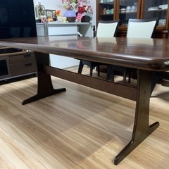 高級ダイニングテーブル(幅178、横88、高さ68) 値下げしました
