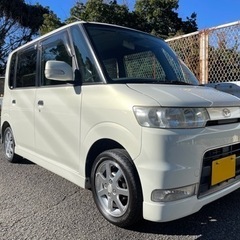 平成18年 タント カスタムX L350S パール　走行12.1万キロ 車検5年5月!!の画像